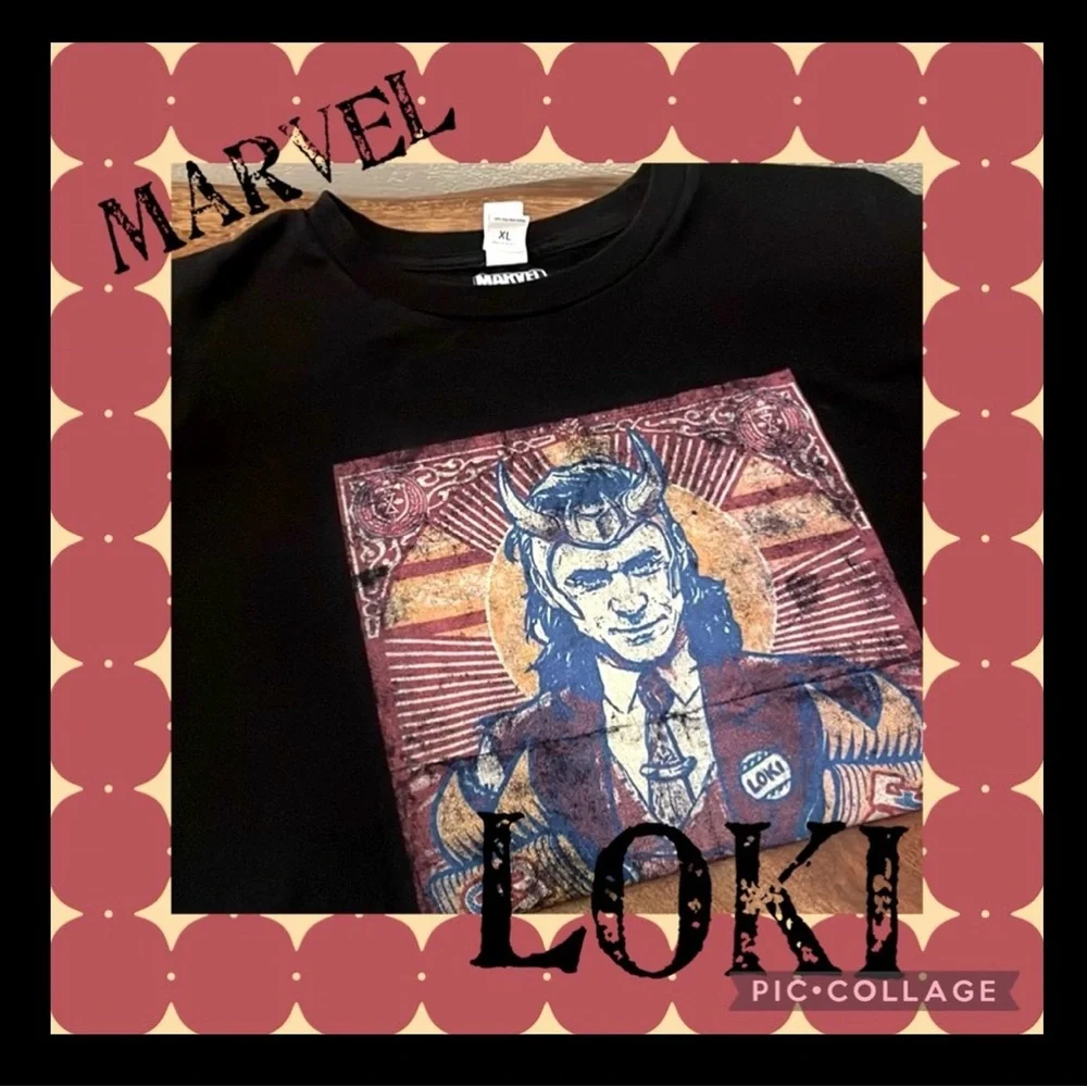 Pair of Marvel Loki Trickster Tees - Picture 6 of 7
